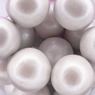 Chocoballs - Extra Large - Shiny - White