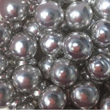 Chocoballs - Large - High Shine - Silver