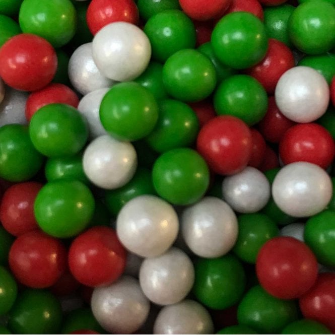 Chocoballs - Mini Crispy - Red, White and Green
