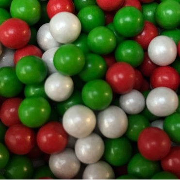 Chocoballs - Mini Crispy - Red, White and Green