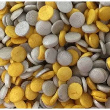 Confetti - Glimmer - Gold and Silver