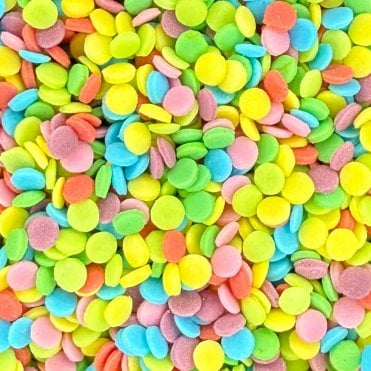 Confetti - Matt - 3mm - Rainbow Funfetti