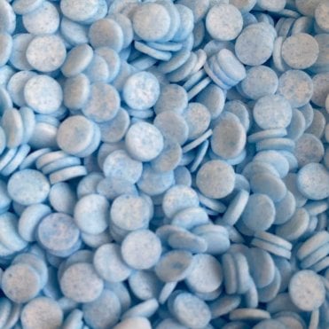 Confetti - Matt - Natural - 4mm - Blue