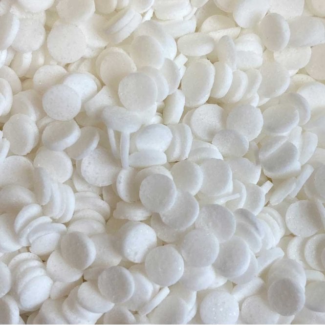 Confetti - Matt - Natural - 4mm - White