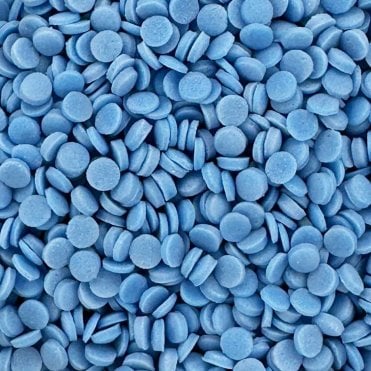 Confetti - Matt - Natural and Vegan - 3mm - Blue