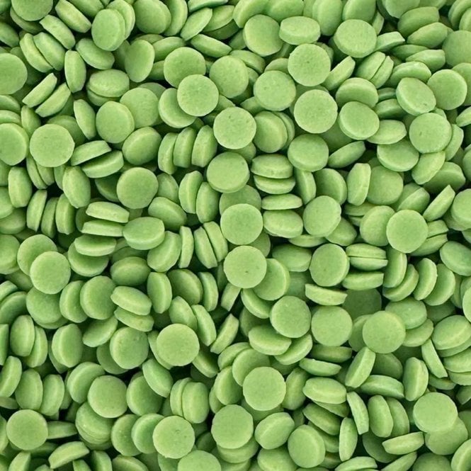 Confetti - Matt - Natural and Vegan - 3mm - Green
