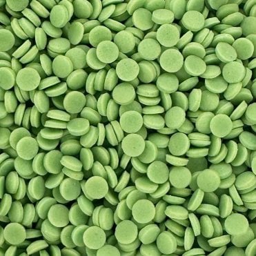 Confetti - Matt - Natural and Vegan - 3mm - Green