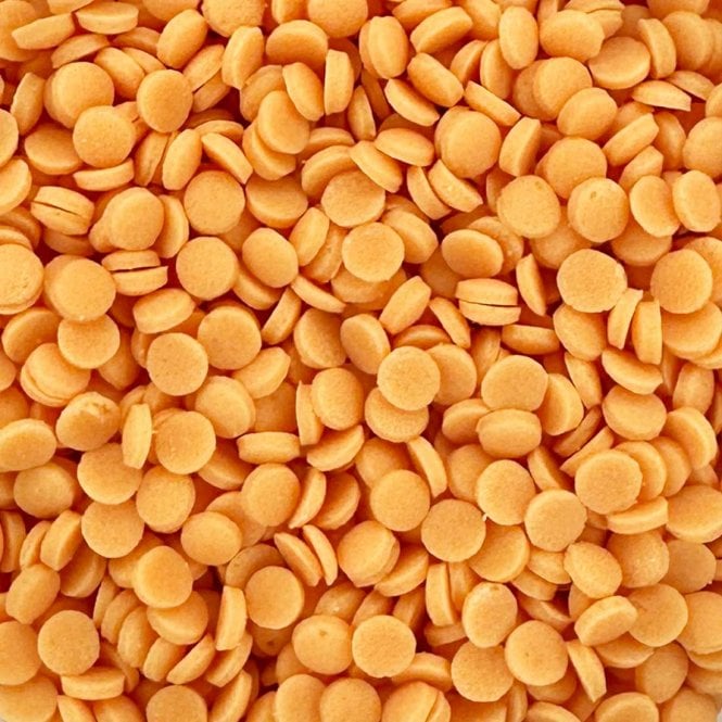 Confetti - Matt - Natural and Vegan - 3mm - Orange