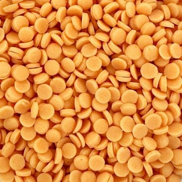 Confetti - Matt - Natural and Vegan - 3mm - Orange