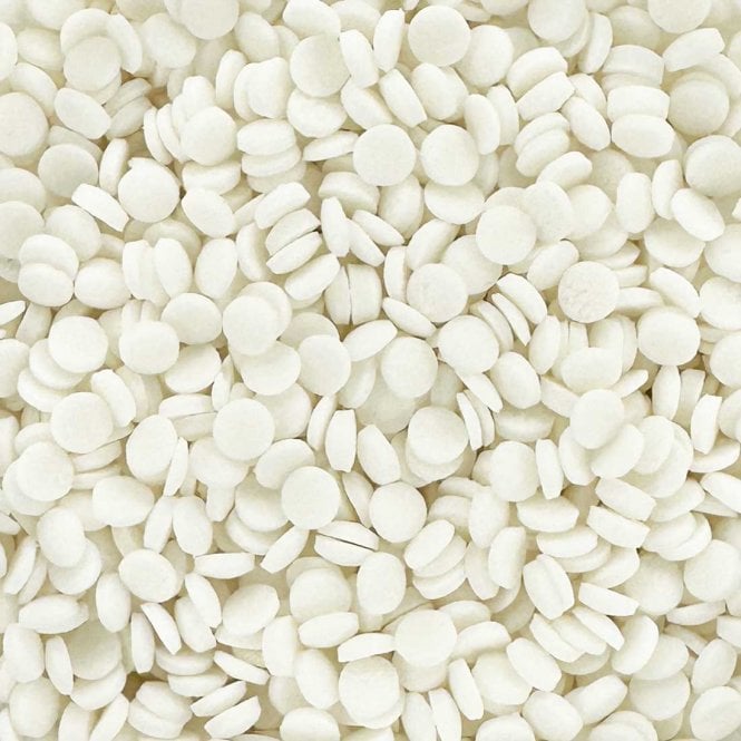 Confetti - Matt - Natural and Vegan - 3mm - White