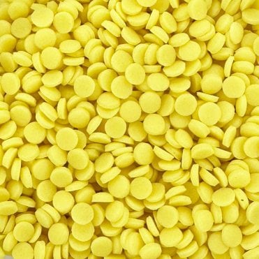 Confetti - Matt - Natural and Vegan - 3mm - Yellow