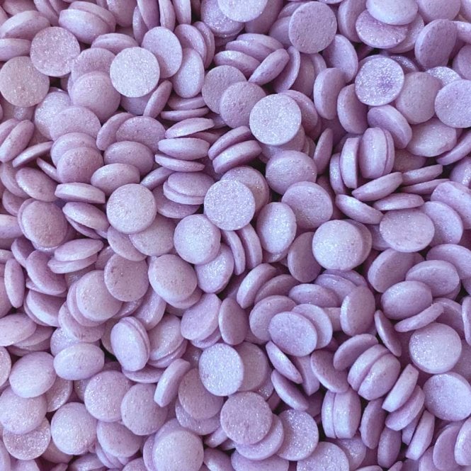 Confetti - Shimmer - Pastel Aubergine