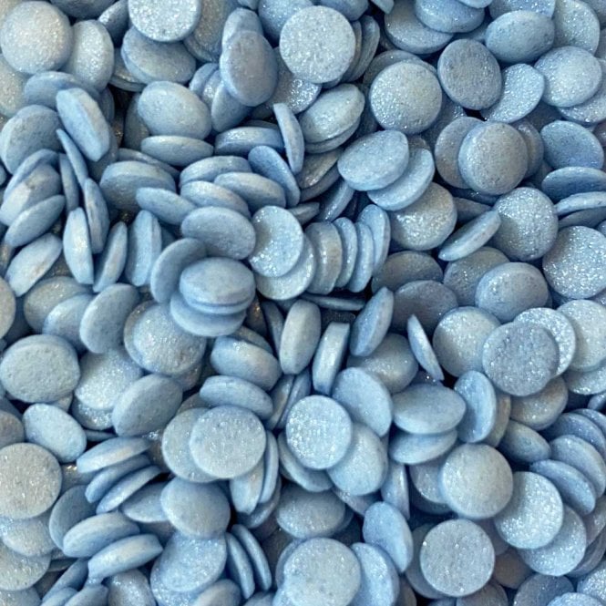 Confetti - Shimmer - Pastel Blue