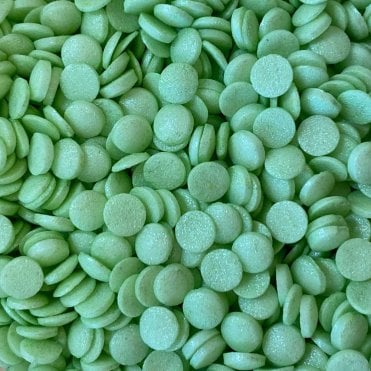 Confetti - Shimmer - Pastel Green
