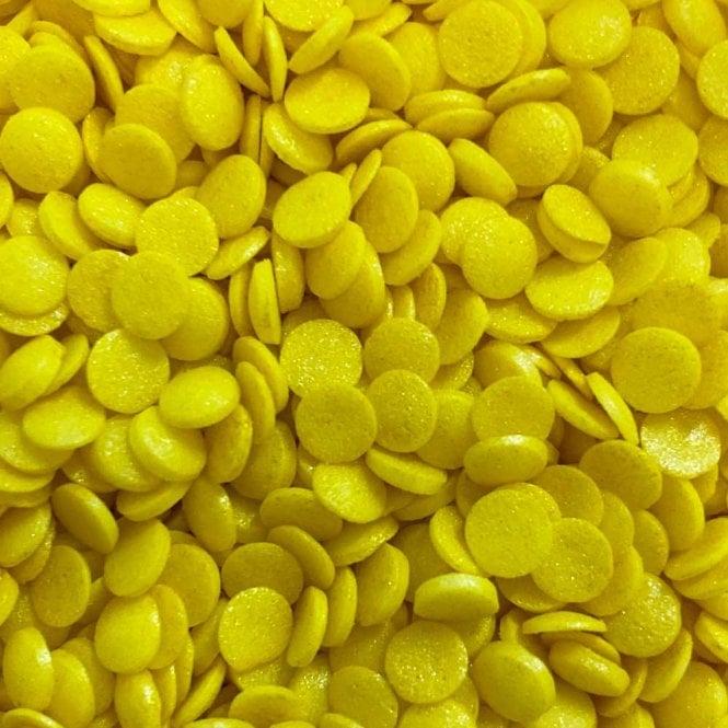 Confetti - Shimmer - Yellow