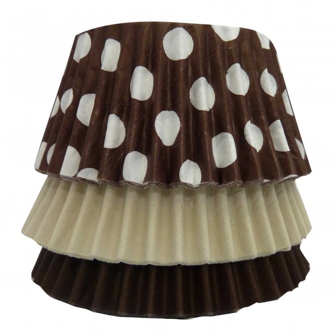 Cupcake Cases - Mixed - Brown Polkadot Mix