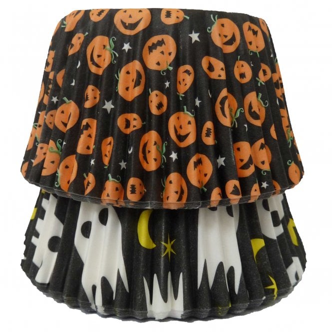 Cupcake Cases - Mixed - Ghost and Pumpkins