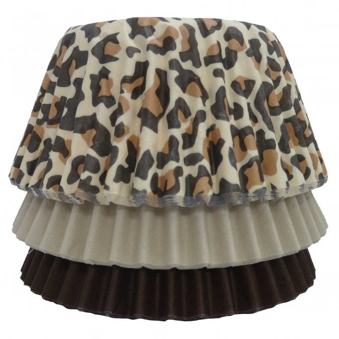Cupcake Cases - Mixed - Leopard Mix