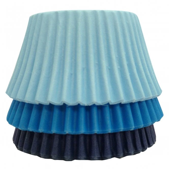 Cupcake Cases - Mixed - Solid Blue Mix
