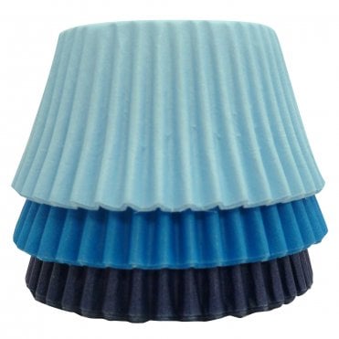 Cupcake Cases - Mixed - Solid Blue Mix