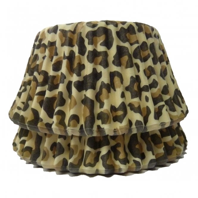 Cupcake Cases - Patterned - Leopard