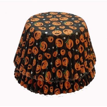 Cupcake Cases - Patterned - Pumpkins