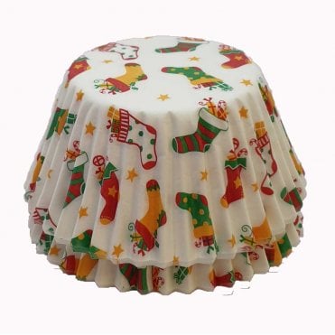 Cupcake Cases - Patterned - Stockings