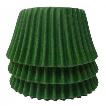 Cupcake Cases - Plain - Dark Green