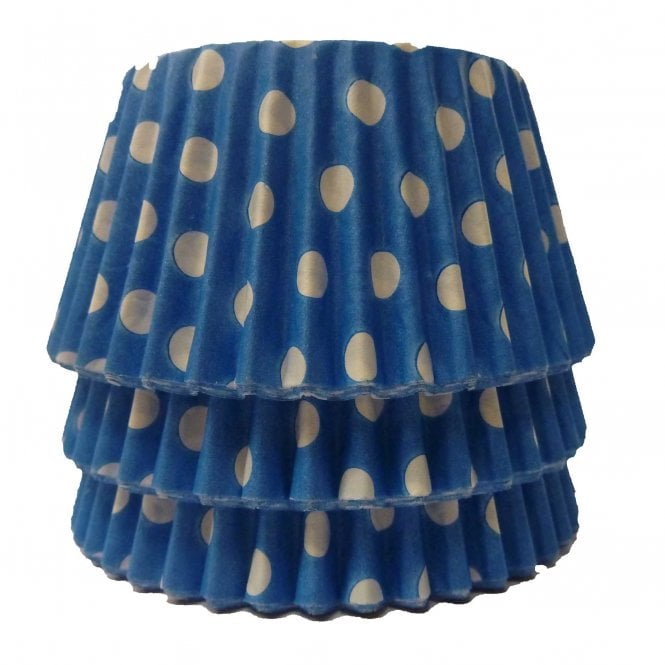 Cupcake Cases - Polkadot - Blue