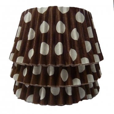 Cupcake Cases - Polkadot - Brown