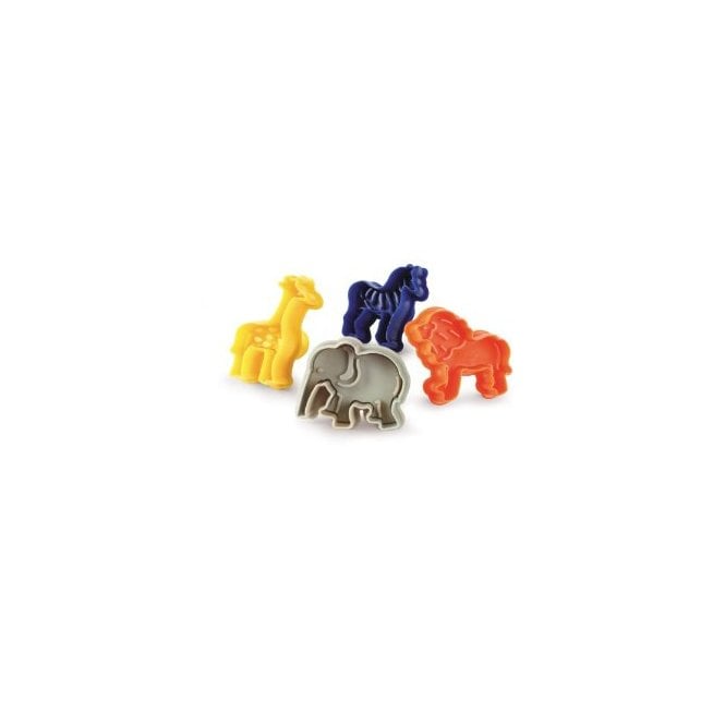 Cutters - Kilo - Biscuit Cutters - Giraffe, Zebra, Elephant, Lion