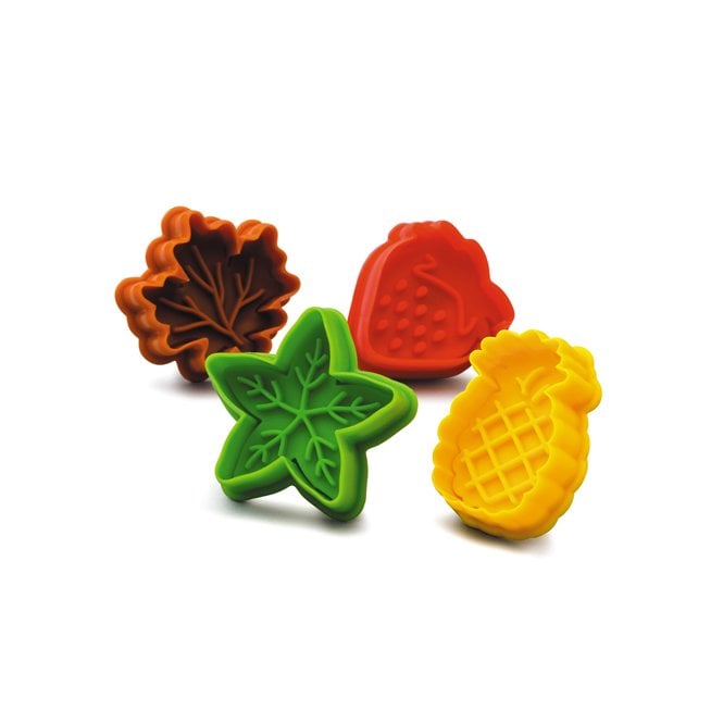 Cutters - Kilo - Biscuit Cutters - Snowflake, Pineapple, Leaf, Strawberry