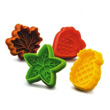 Cutters - Kilo - Biscuit Cutters - Snowflake, Pineapple, Leaf, Strawberry