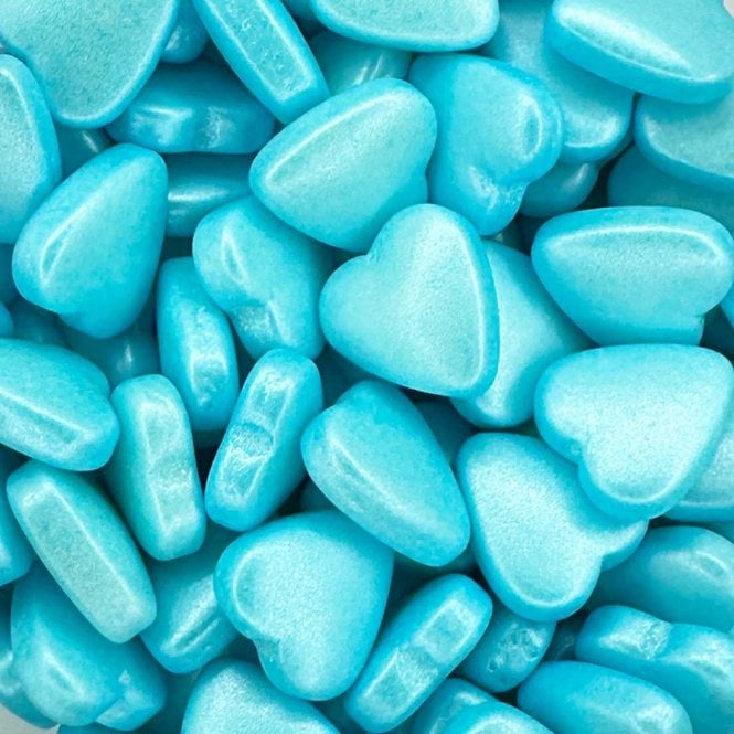 Hearts - 3D - Blue