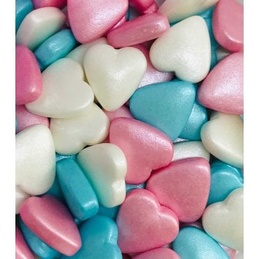 Hearts - 3D - Pastel Mix