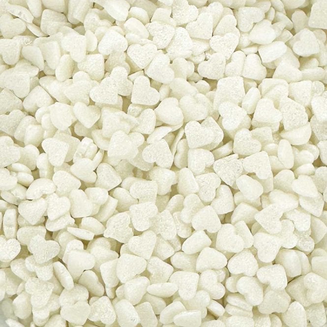 Hearts - Glimmer - Mini - Mother of Pearl