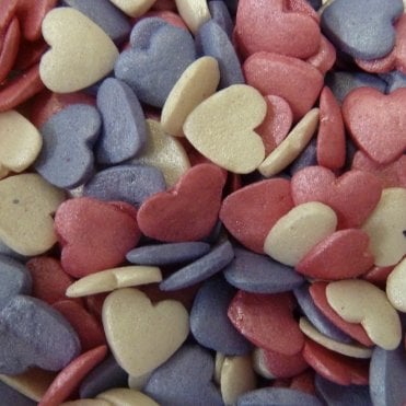 Hearts - Glimmer - Multicoloured