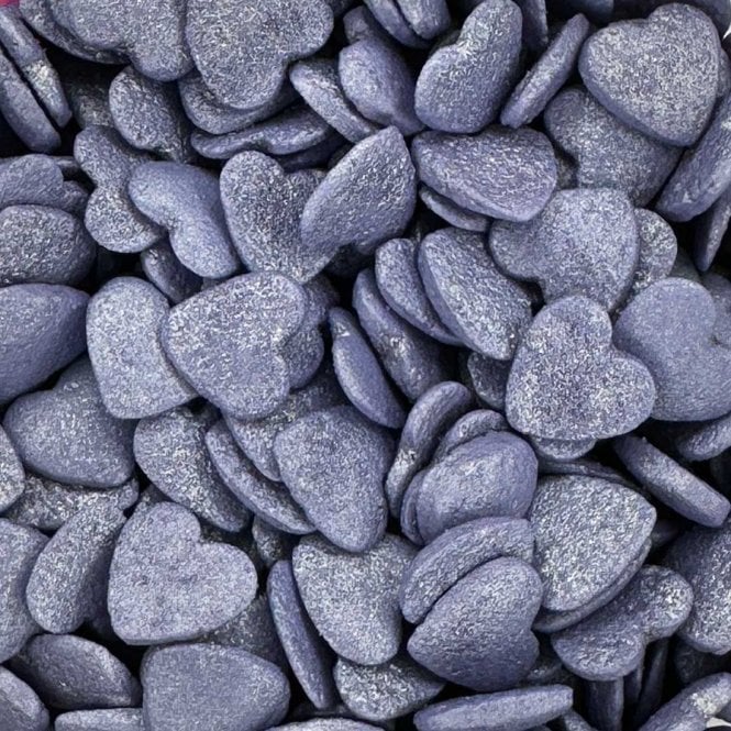Hearts - Glimmer - Violet
