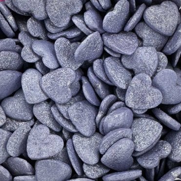 Hearts - Glimmer - Violet
