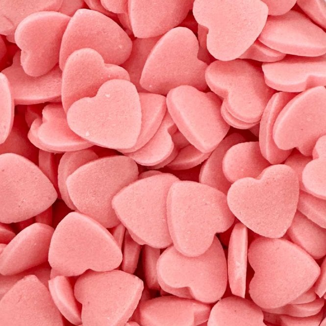 Hearts - Matt - Natural and Vegan - Pink