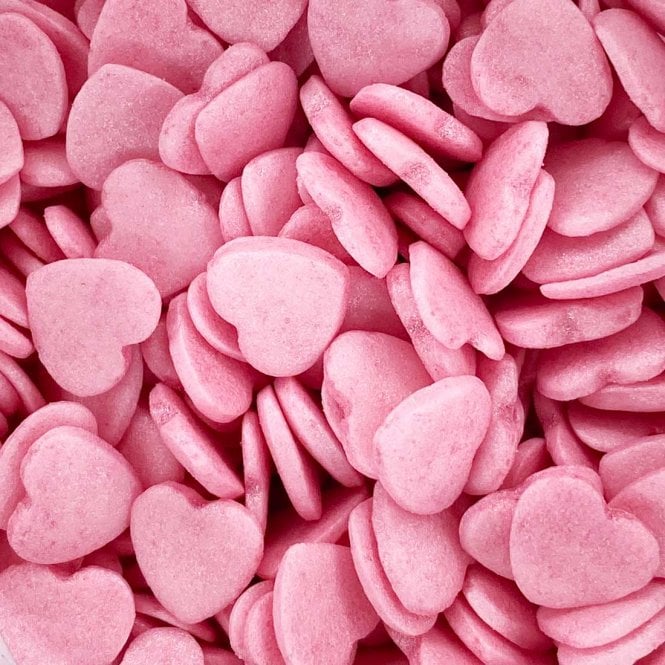 Hearts - Shimmer - Pink