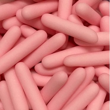 Macaroni Rods - Matt - Pink