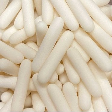Macaroni Rods - Matt - White