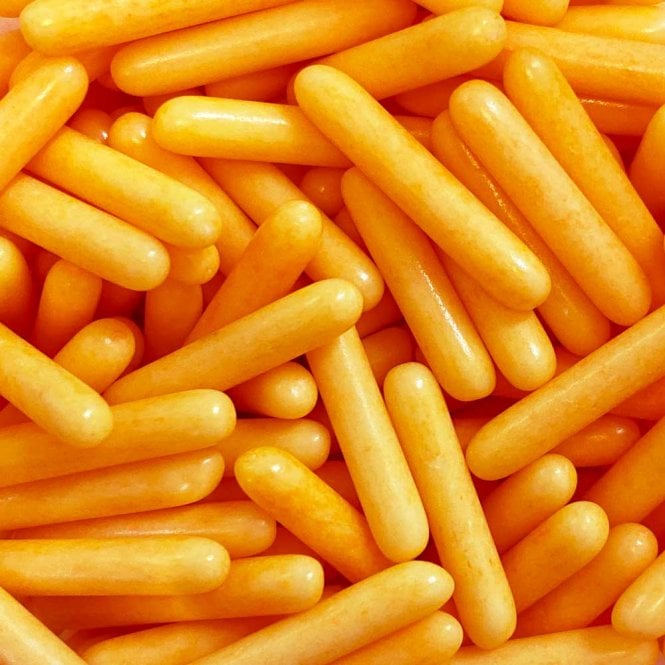 Macaroni Rods - Polished - Orange - Discounted