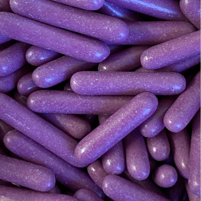 Macaroni Rods - Polished - Purple