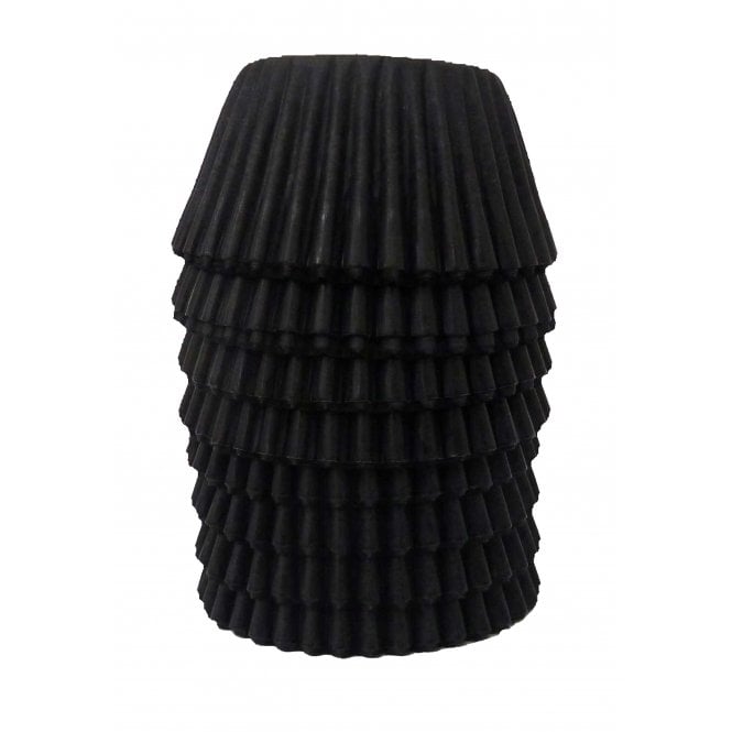 Mini Cupcake Cases - Plain - Black