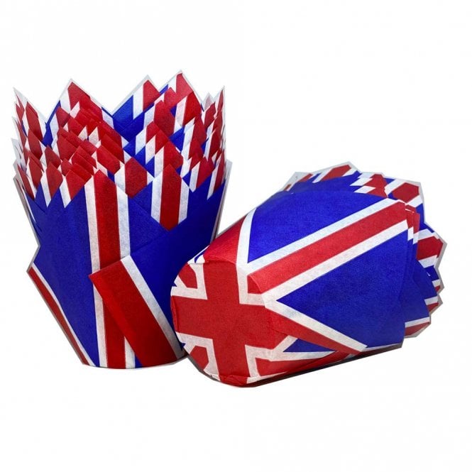 Muffin Tulips - Patterned - Union Jack
