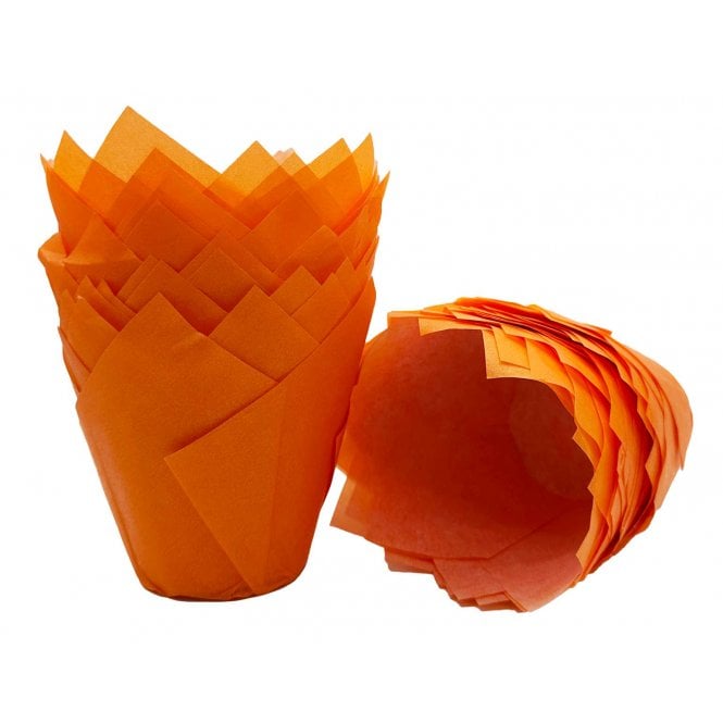 Muffin Tulips - Plain - Orange