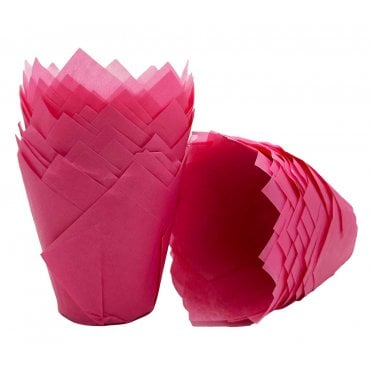 Muffin Tulips - Plain - Pink