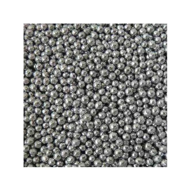Pearls - High Shine - 2mm - Silver - Vegan